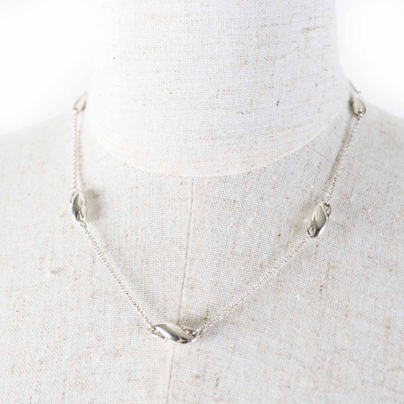 Tiffany & Co Elsa Peretti Seahorse Necklace Sv925 Silver With Box