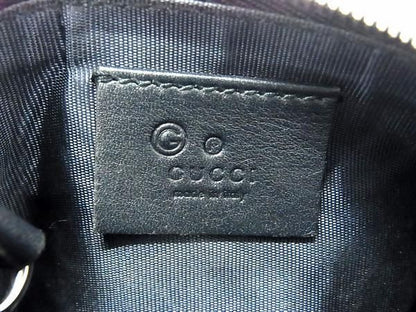 Pattern Gucci 544476 Micro Guccissima Leather Coin Case Coin Purse Dark