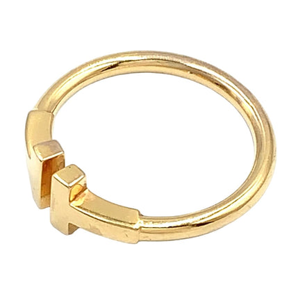 Tiffany & Co T Wire Yellow Gold Ring — view 2