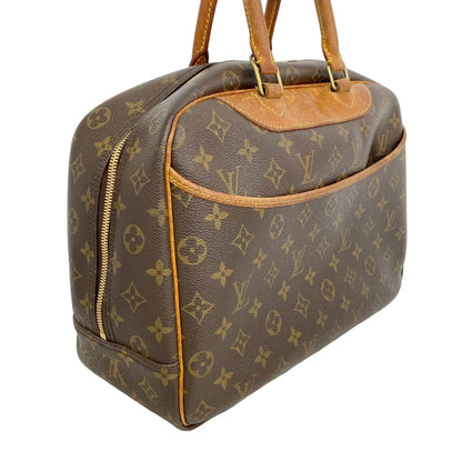 Louis Vuitton Handbag Monogram Deauville Brown — view 2