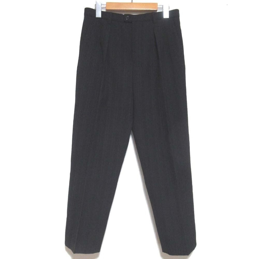 Saint Laurent Paris Shadow Stripe Trousers Pants 44 170 Black