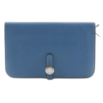 Hermes Dogon GM Togo Unisex Long Wallet