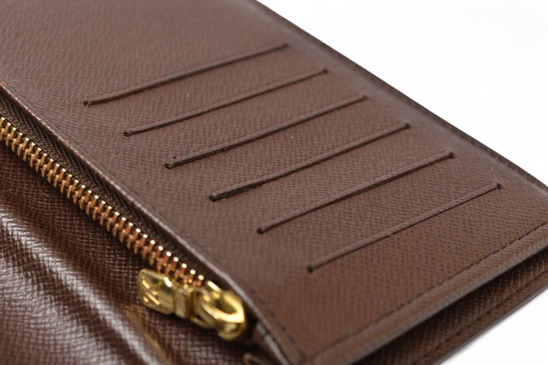 Louis Vuitton Wallet Men's Damier Louis Vuitton Long Wallet Portefeuille Blazer