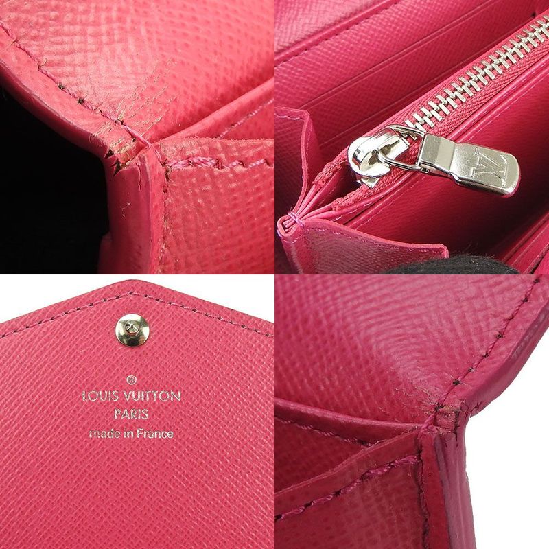 Louis Vuitton Bifold Long Walletportefeuille/sarah M64322epi Noir Blackblackhot