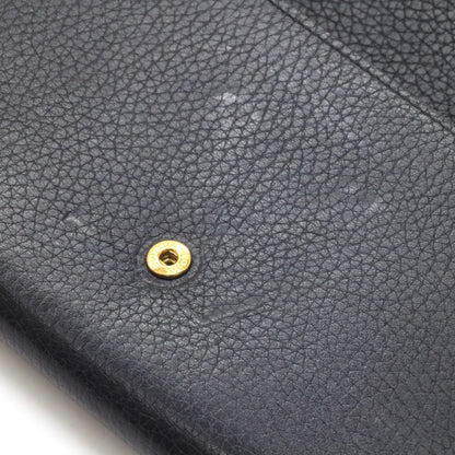 Louis Vuitton Taurillon Portefeuille Capucines Long Wallet M61248 Black