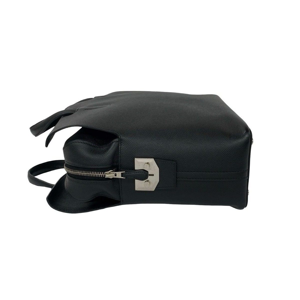 Hermes City Hall 38 Veau Epsom Business Briefcase Black — view 5