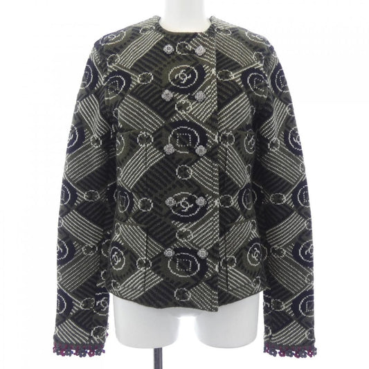 Chanel Collarless Jacket 36