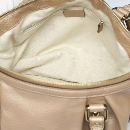 Gucci 247902 WG Leather 2WAY Bag With Shoulder Strap Crossbody Handbag Gucci