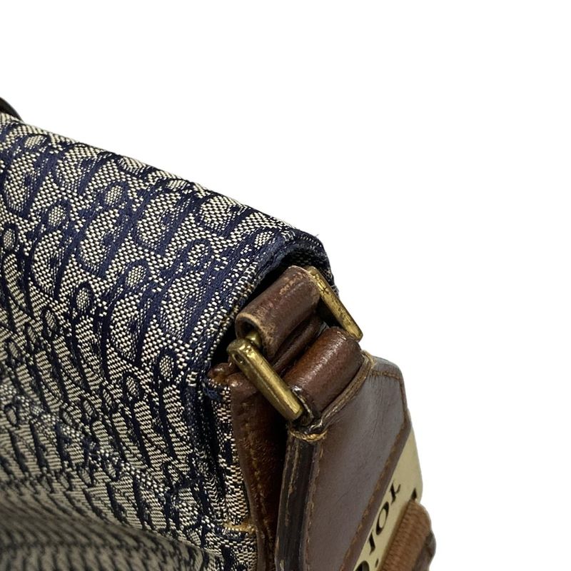 Dior/christian Dior Shoulder Bag Street Chictrotter Navy And Ivory And Dark