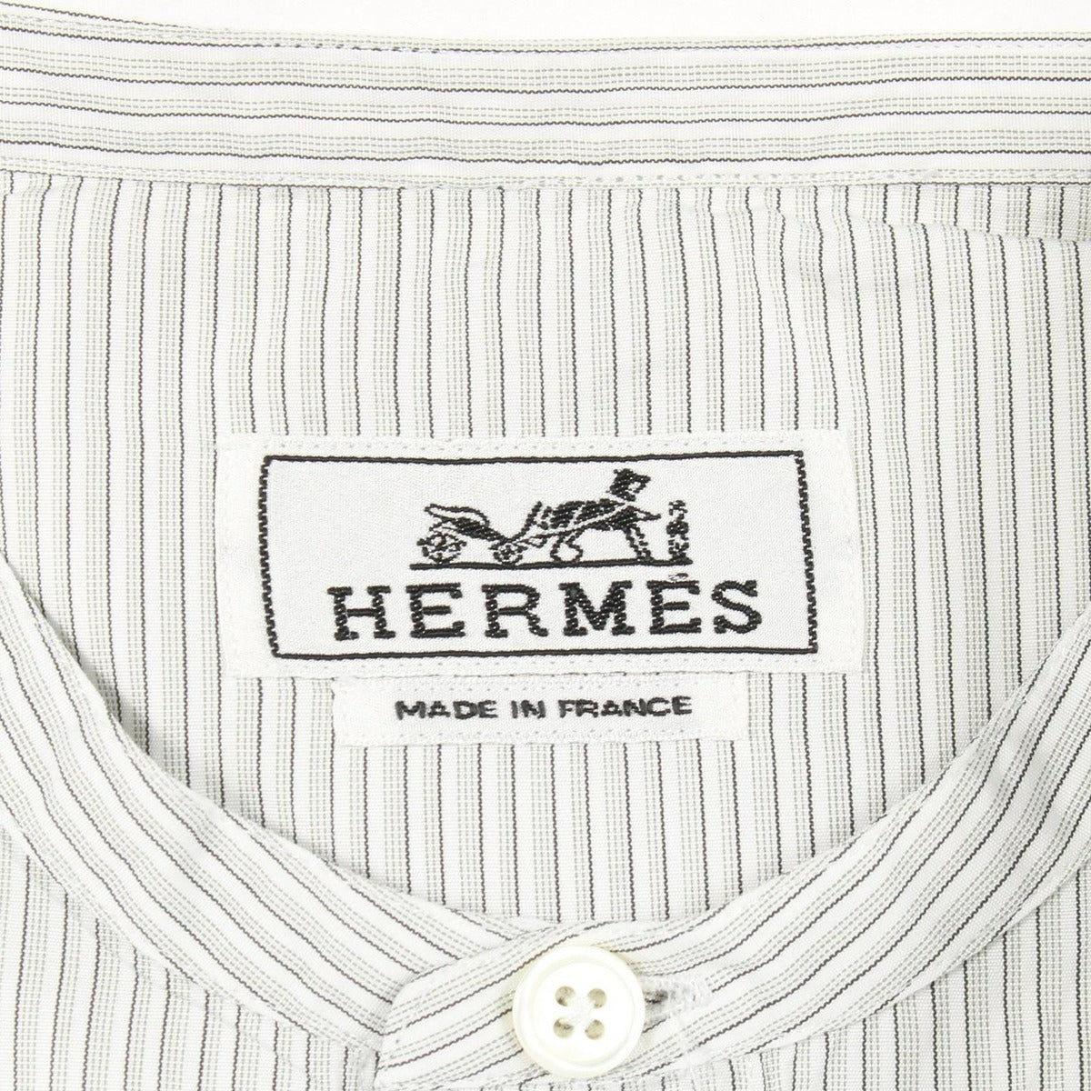 Hermes Series Button Cotton Shirt — view 3