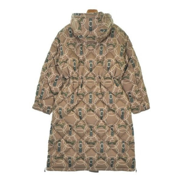 Hermes Down Coat Polyester Brown — view 4