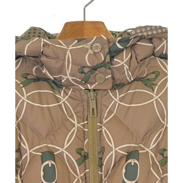Hermes Down Coat Polyester Brown — view 9