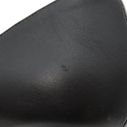 Chanel Pumps Coco Mark Matelasse Heels Leather Black 38c Black G40154 [box