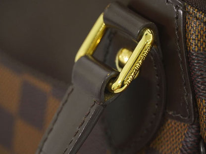 Authentic Louis Vuitton LV Verona PM Damier Ebène Tote Handbag Brown N41117