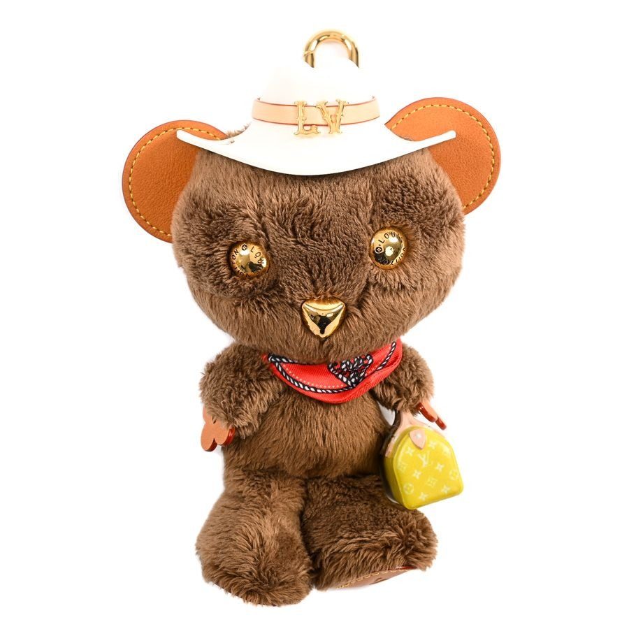 Louis Vuitton Charm LV Bear Keychain