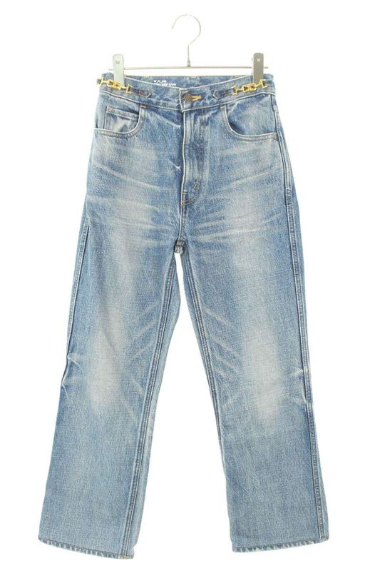 Celine 2n860930f High Waist Denim Pants With Gourmets Women's 25