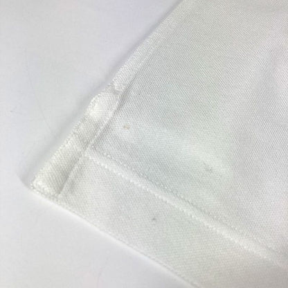 Hermes Polo Shirt H Logo Line Cotton White