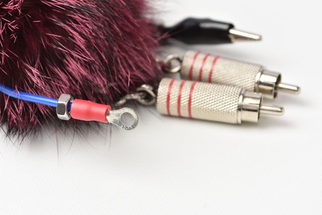 Unused Prada Key Ring Key Holder Key Trick Robot Purple Multi