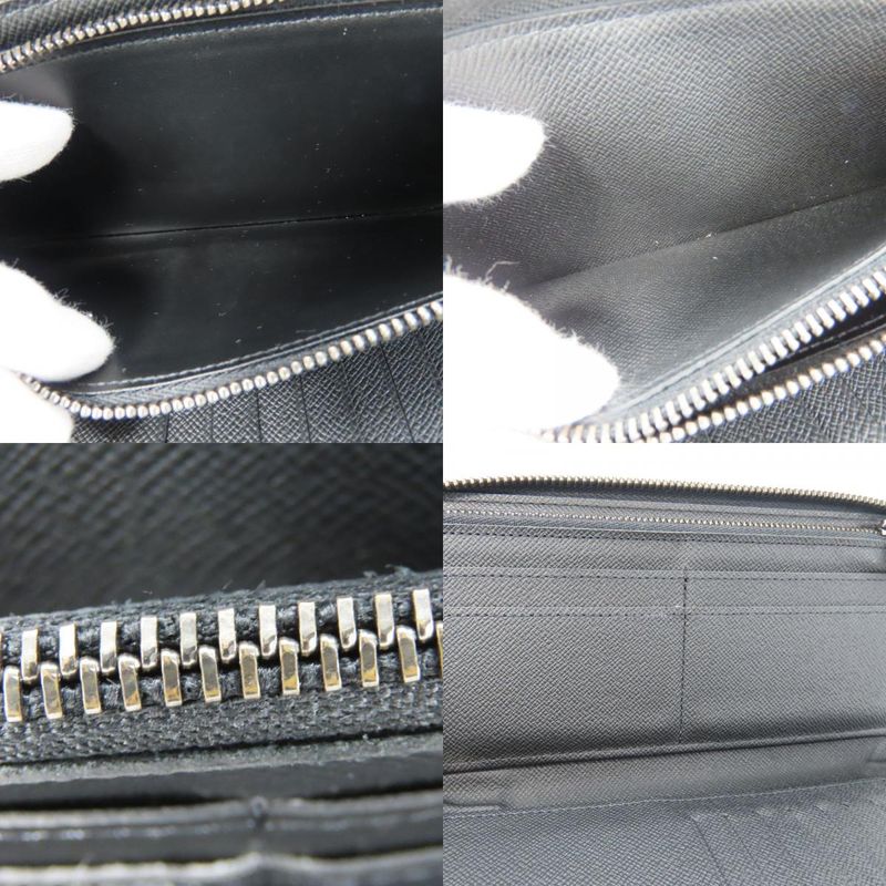 Louis Vuitton Long Wallet Zippy Wallet Vertical M62295 Monogram Eclipse Black