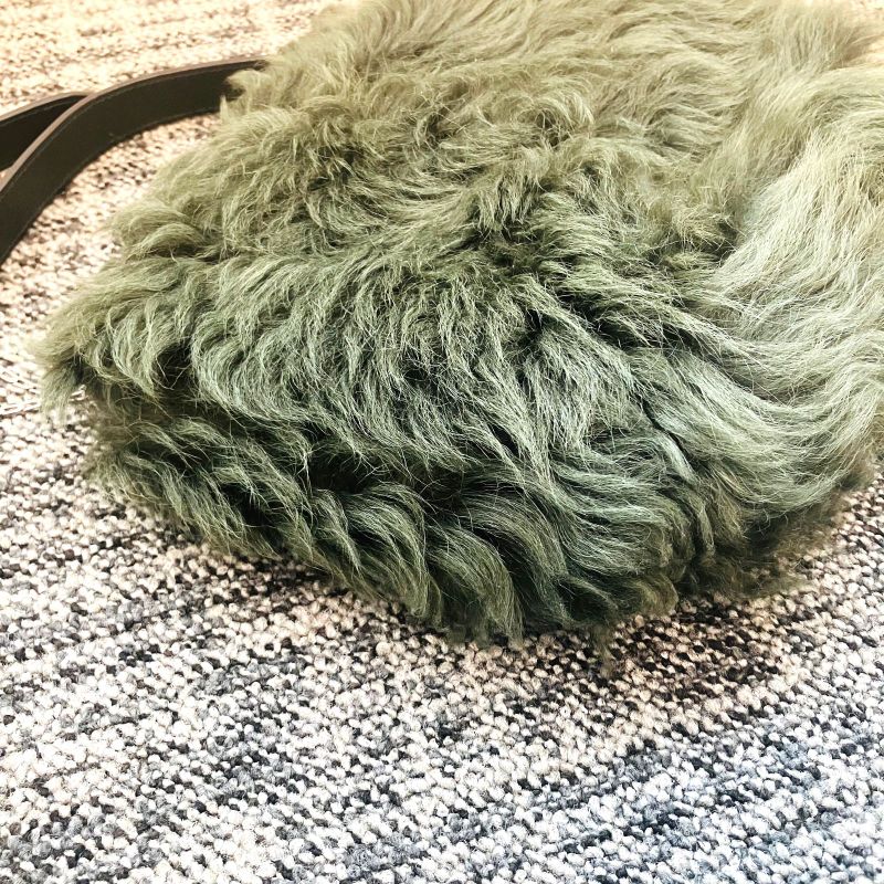 Celine Phoebe Period Fur Chain Shoulder Bag : A2112