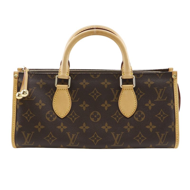 Louis Vuitton Popincourt M40009 Monogram Canvas Brown Vi0065 Ladies Handbag