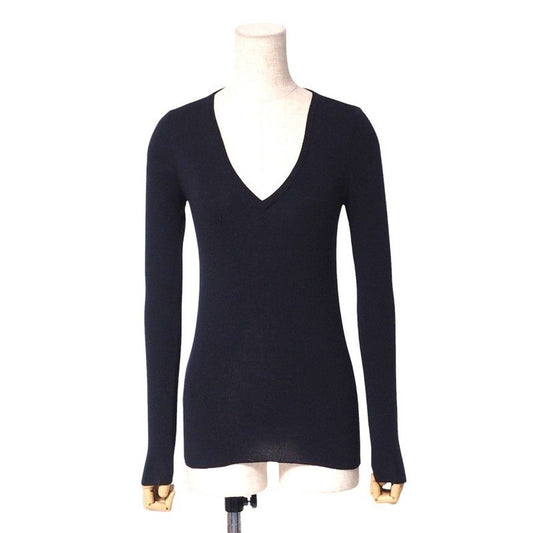 Prada Sweater Size 40 V-neck Long Sleeve Wool Knit [recommended] 20241125