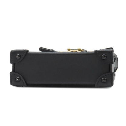 Louis Vuitton Shoulder Bag Pochette Trunk Vertical Monogram Canvas Leather