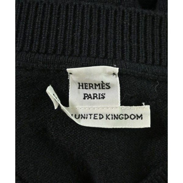 Hermes Knit Sweater Black — view 3
