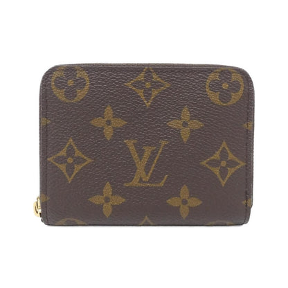Louis Vuitton Monogram Zippy Coin Purse Brown Marron