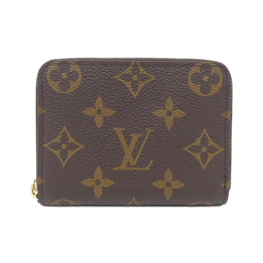Louis Vuitton Monogram Zippy Coin Purse Brown Marron