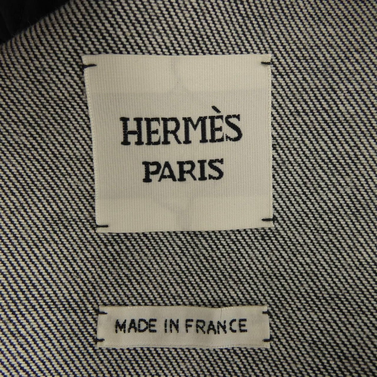 Hermes Clou De Selle Cartouche Diamant 5h0169di Coat — view 4