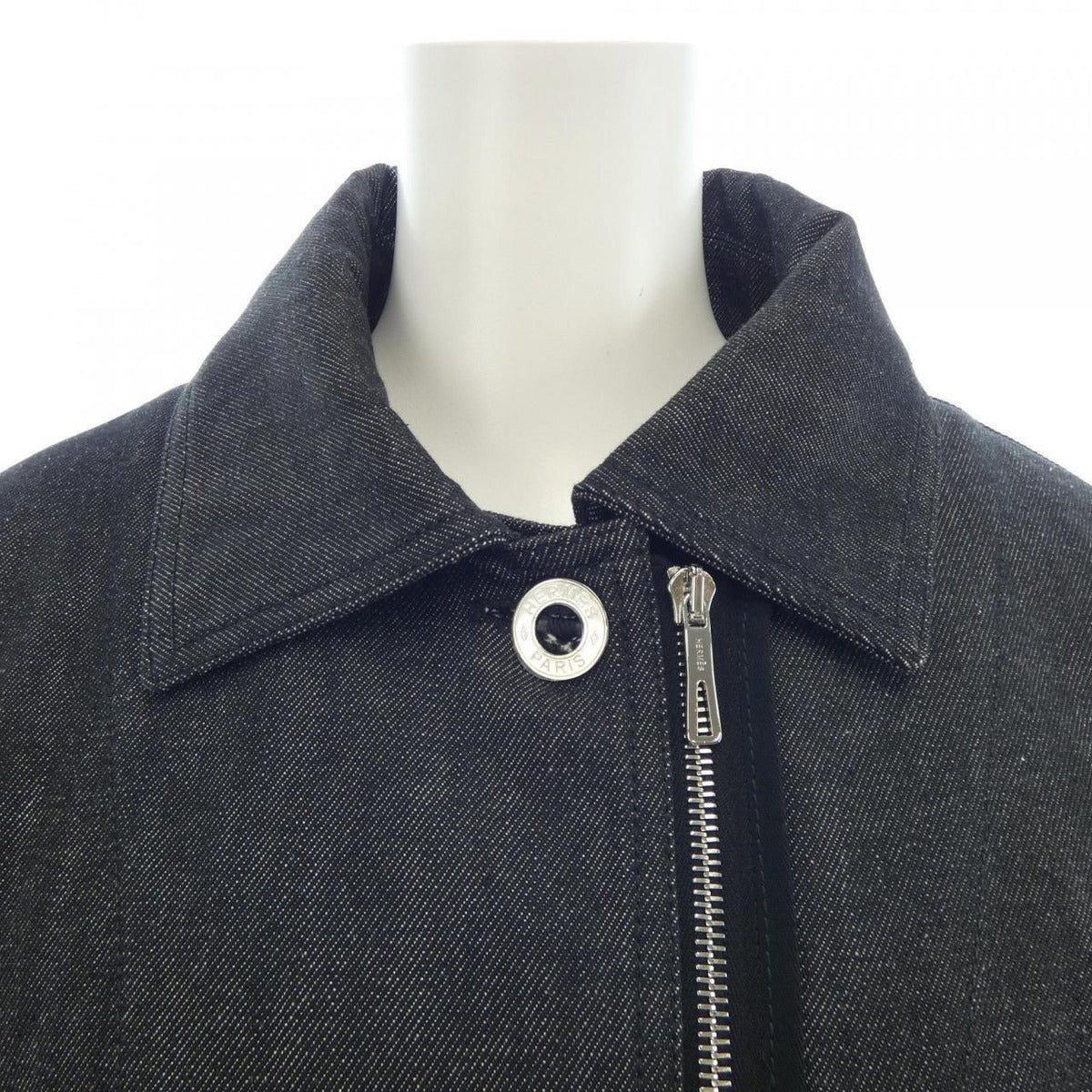 Hermes Clou De Selle Cartouche Diamant 5h0169di Coat — view 5