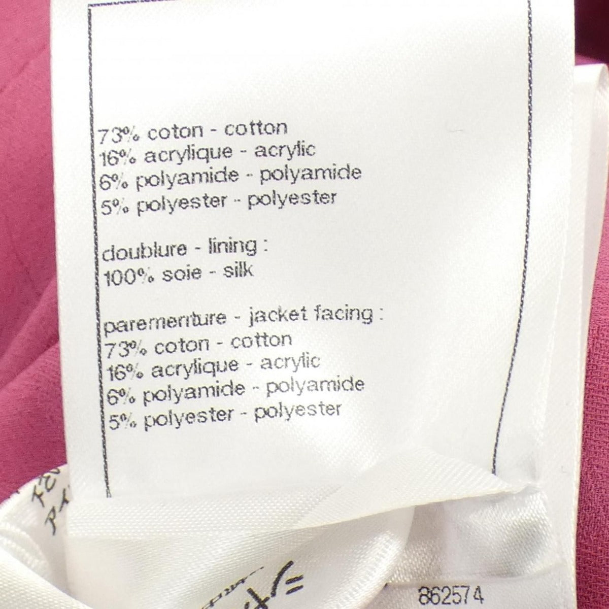 Chanel Jacket Pink 34 — view 3