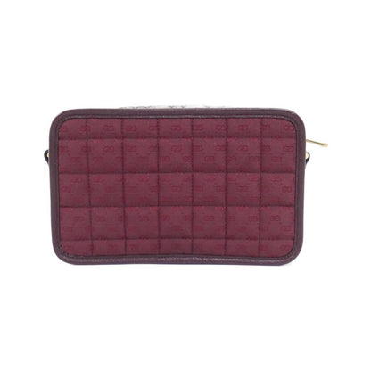 Gucci Shoulder Bag Leather Canvas — view 2