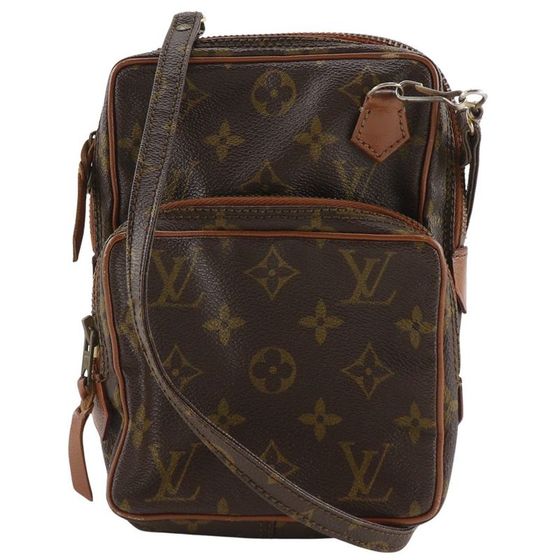 Louis Vuitton Mini Amazon Vintage M45238 Monogram Canvas Brown Ladies Shoulder