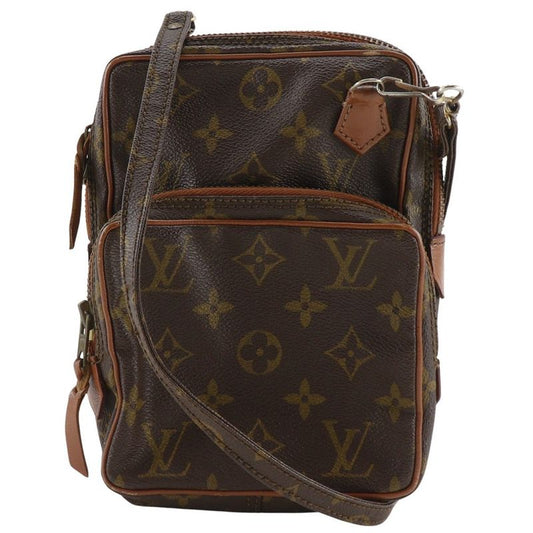 Louis Vuitton Mini Amazon Vintage M45238 Monogram Canvas Brown Ladies Shoulder