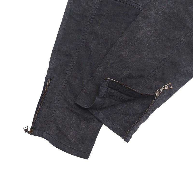 Louis Vuitton Cropped Pants Size 42 Cropped Tapered Emblem Patch Aged Finish