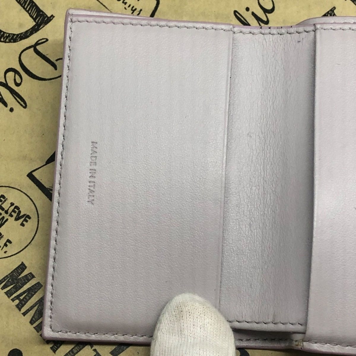 Celine Trifold Wallet Compact Card Billfold Coin — view 8