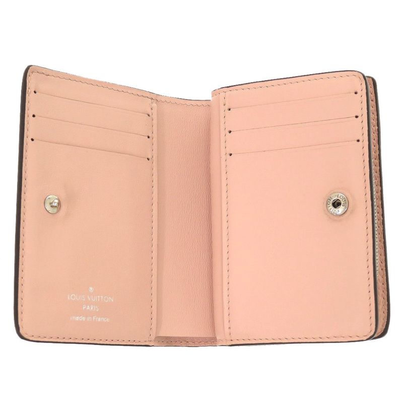 Louis Vuitton Monogram Mahina Portefeuille Cles A Magnolia M80629 IC Tag Fold