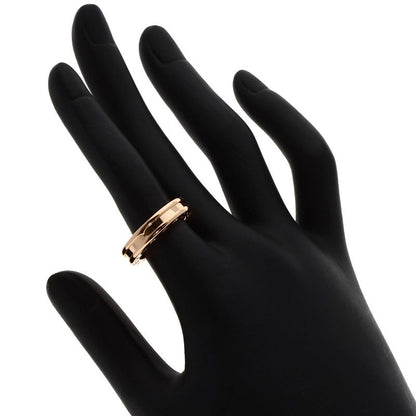 Bvlgari B-zero1 Bee Zero One 1 Band #50 Ring / Rings 18K Pink Gold Ladies