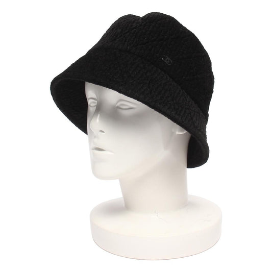 Chanel Bucket Hat Velour CC Logo