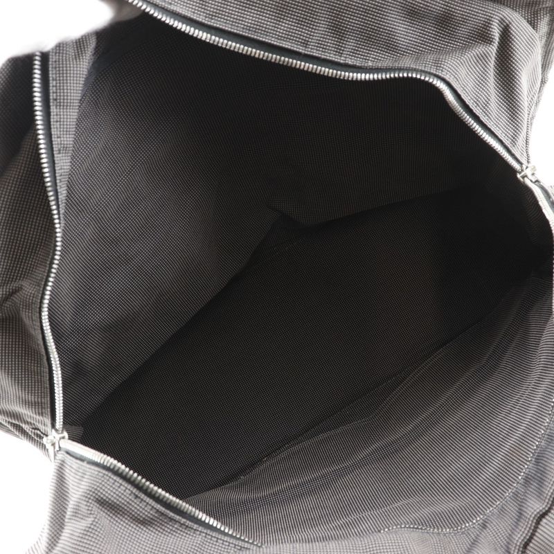 Hermes Yale Line GM Nylon Canvas Gray Unisex Tote Bag