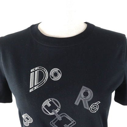 Hermes 3h4611dl Do Re Boucles Do Re Boucles 100% Cotton Crew Neck Short Sleeve