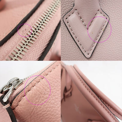 Louis Vuitton Lockit MM Handbag Shoulder Bag 2WAY Pink Silver-hardware