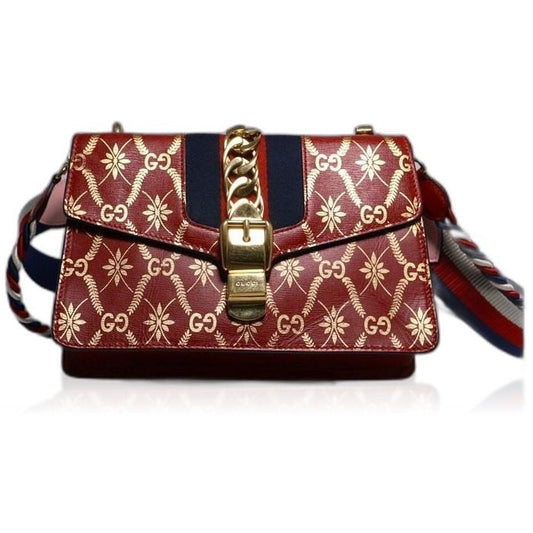 Gucci Sylvie Leather Shoulder Bag