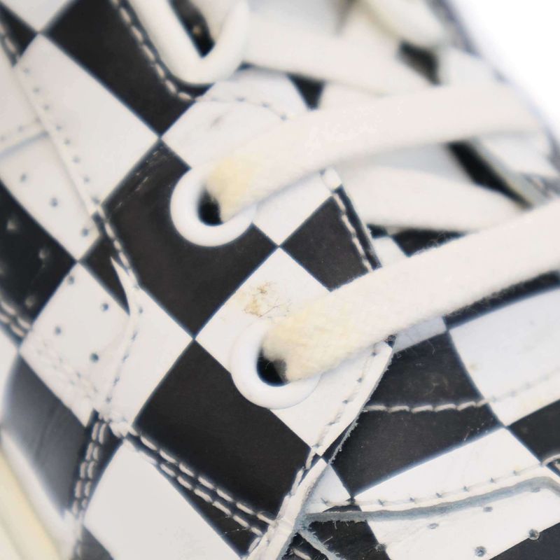 Christian Dior D-Bee Checker Sneakers Ls0218 Black and White 41
