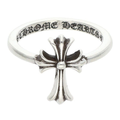 Chrome Hearts Bubblgm CH Crs Bubblegum CH Cross Silver Ring