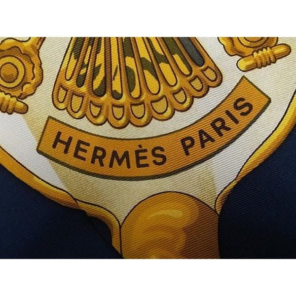 Hermes Soleil de Soie Carre 90 Silk Scarf Shawl Red Multicolor — view 6
