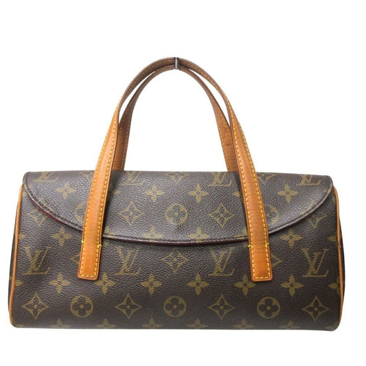 Louis Vuitton Monogram Sonatine Tote Hand Brown