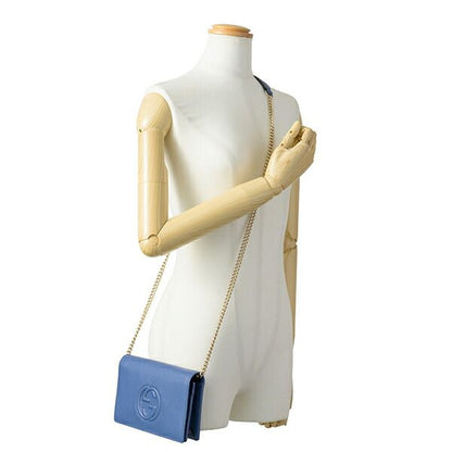 Gucci Shoulder Bag Soho Blue